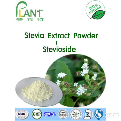 Polvo de extracto de hoja de stevia edulcorante natural de alta pureza